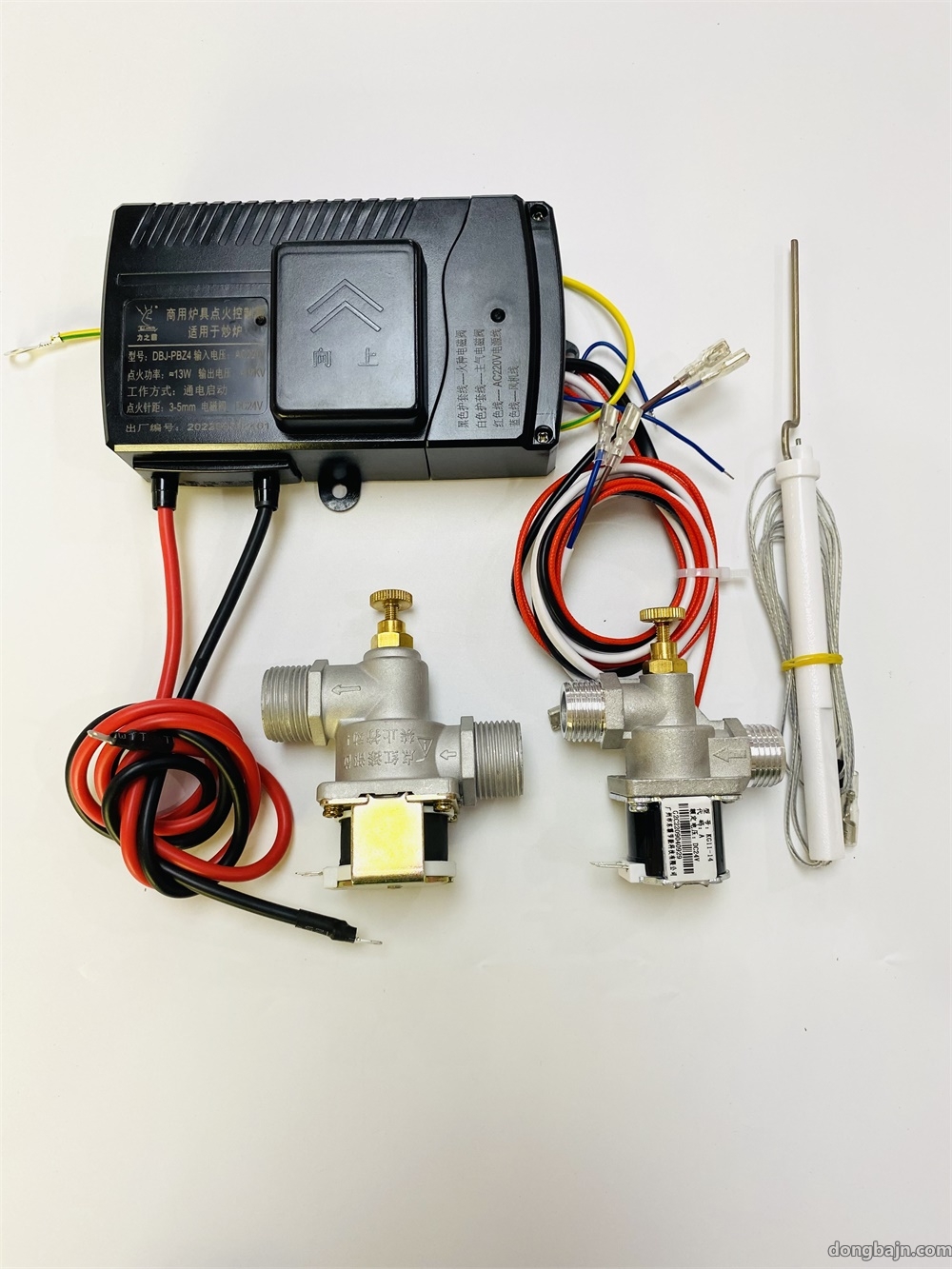 DBJ-PBZ4 端子接線商用爐具點火控制器(適用于炒爐) DBJ-PBZ4 端子接線商用爐具點火控制器(適用于炒爐)